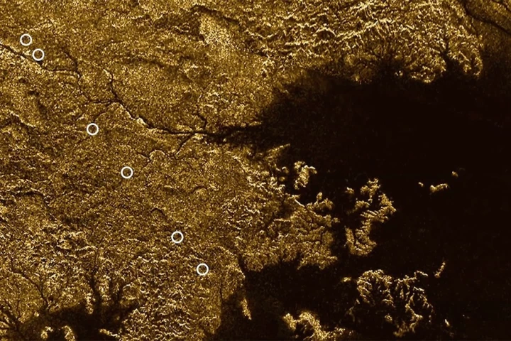 While the seas of the moon Titan are known to be filled with liquid methane, a new study has confirmed that a network of deep channels also contains the liquid