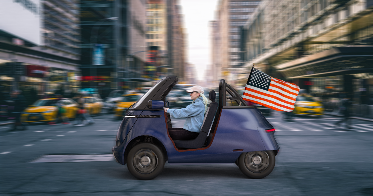 Roofless electric bubble car becomes “anti pickup truck” for US drivers Roofless electric bubble car becomes “anti pickup truck” for US drivers