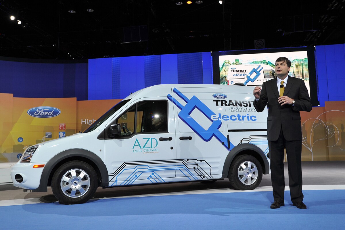 Ford unveils long awaited 2011 Transit Connect Electric van