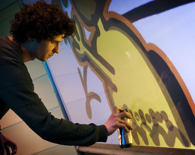 The YrWall Digital Graffiti Wall