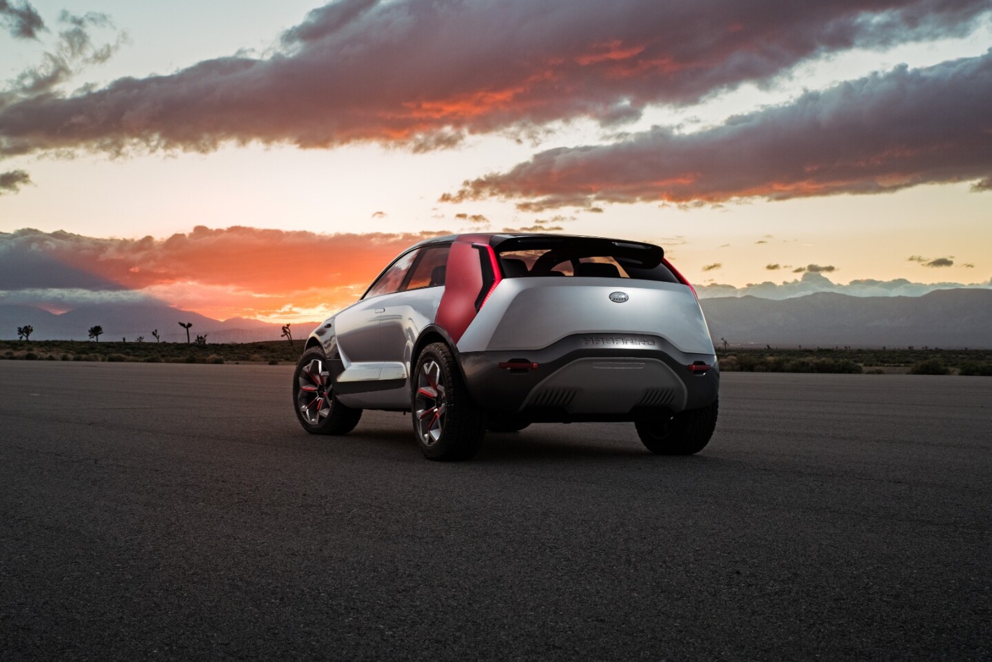 It's not all too clear if that tailgate is meant to open, but in order to be an "everything car," it surely has to