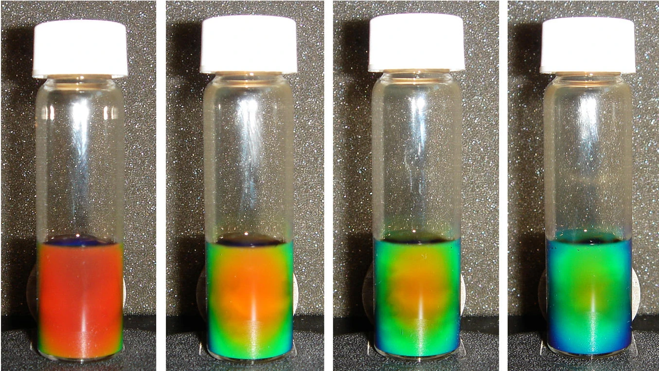 "These nanorods with configurable internal periodicity represent the smallest possible photonic structures that can effectively diffract visible light." (Photo: Yin laboratory, UCR)