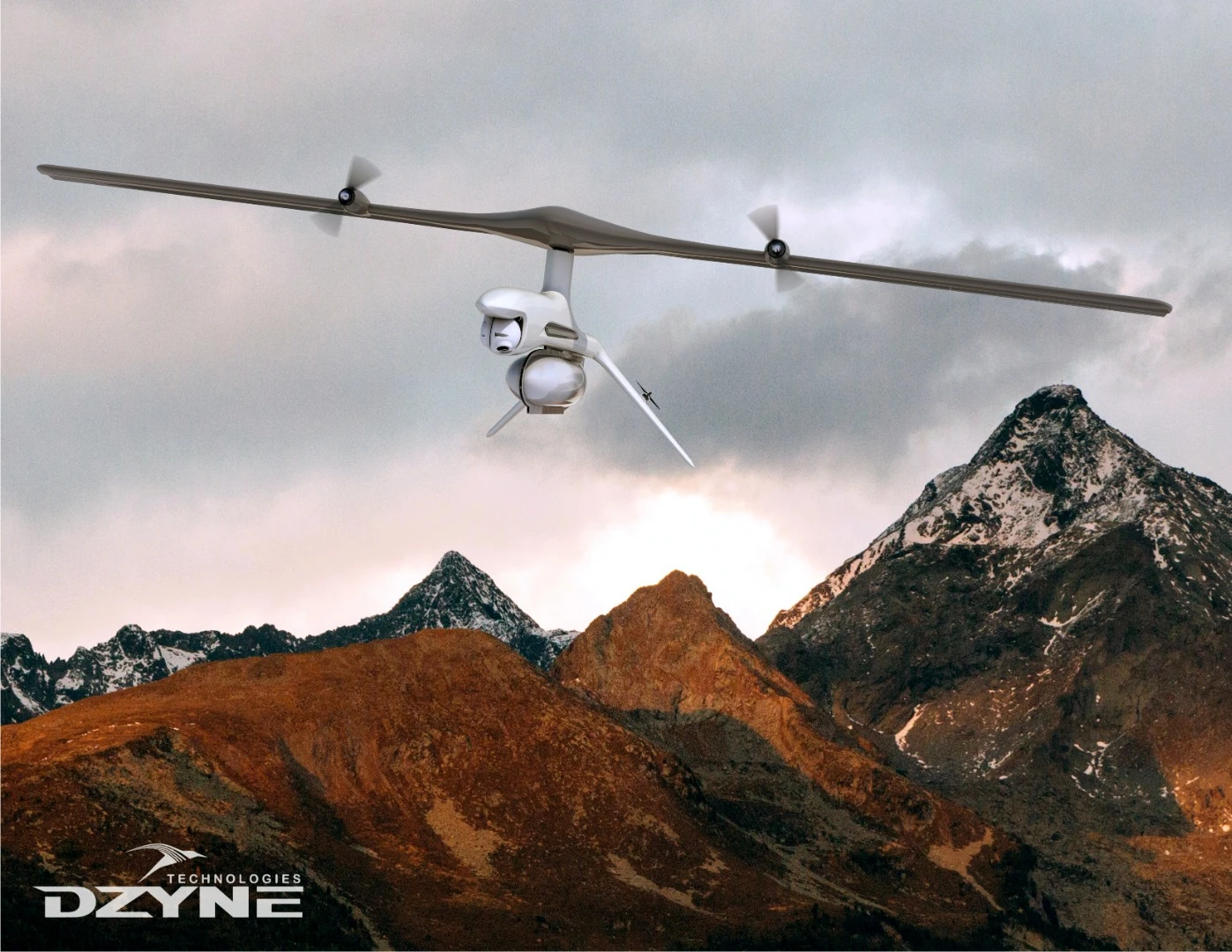 The ROTORwing should ultimately be able to fly for up to four hours per charge of its battery pack