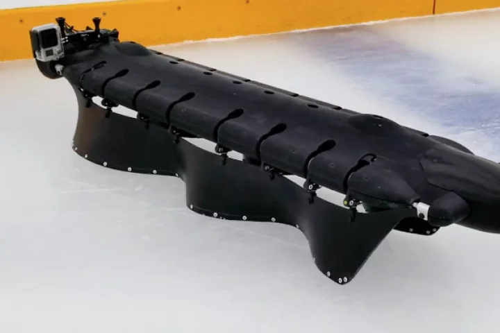 The Velox robot recently learned how to ice skate