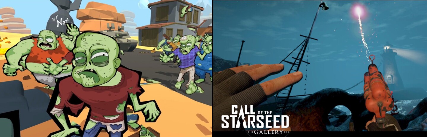 Zombie Training Simulator (l), The Gallery - Episode 1: Call of the Starseed