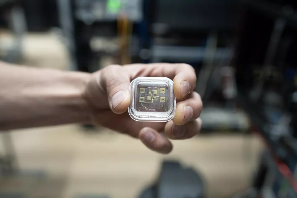 The new ion trap at the heart of the clock