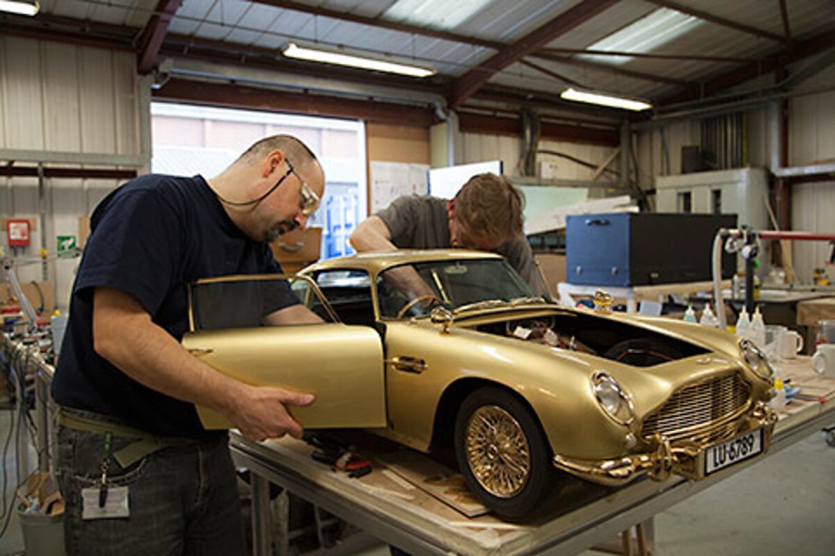 Finishing the DB5 (Image: PropShop)