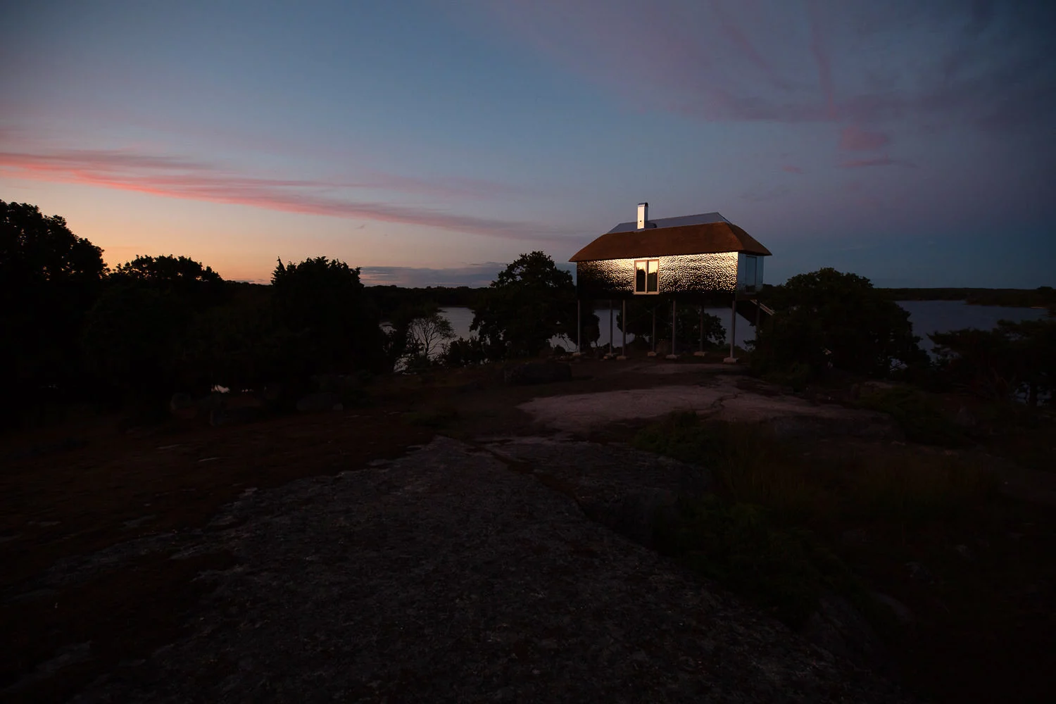 The SynVillan is designed to "dissolve" into the landscape