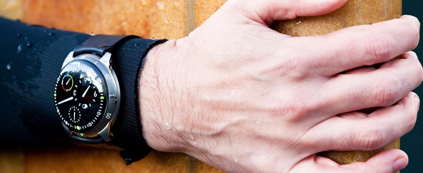 The Ressence Type 5 is water resistant to 10 ATM