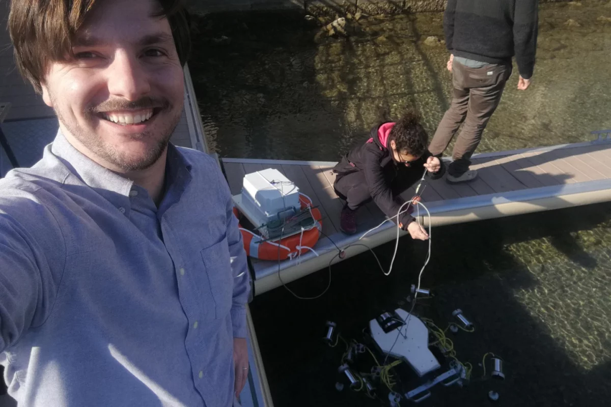 The first dive of the SILVER 2 plastic-hunting robot took place on World Ocean Day near Livorno in Italy