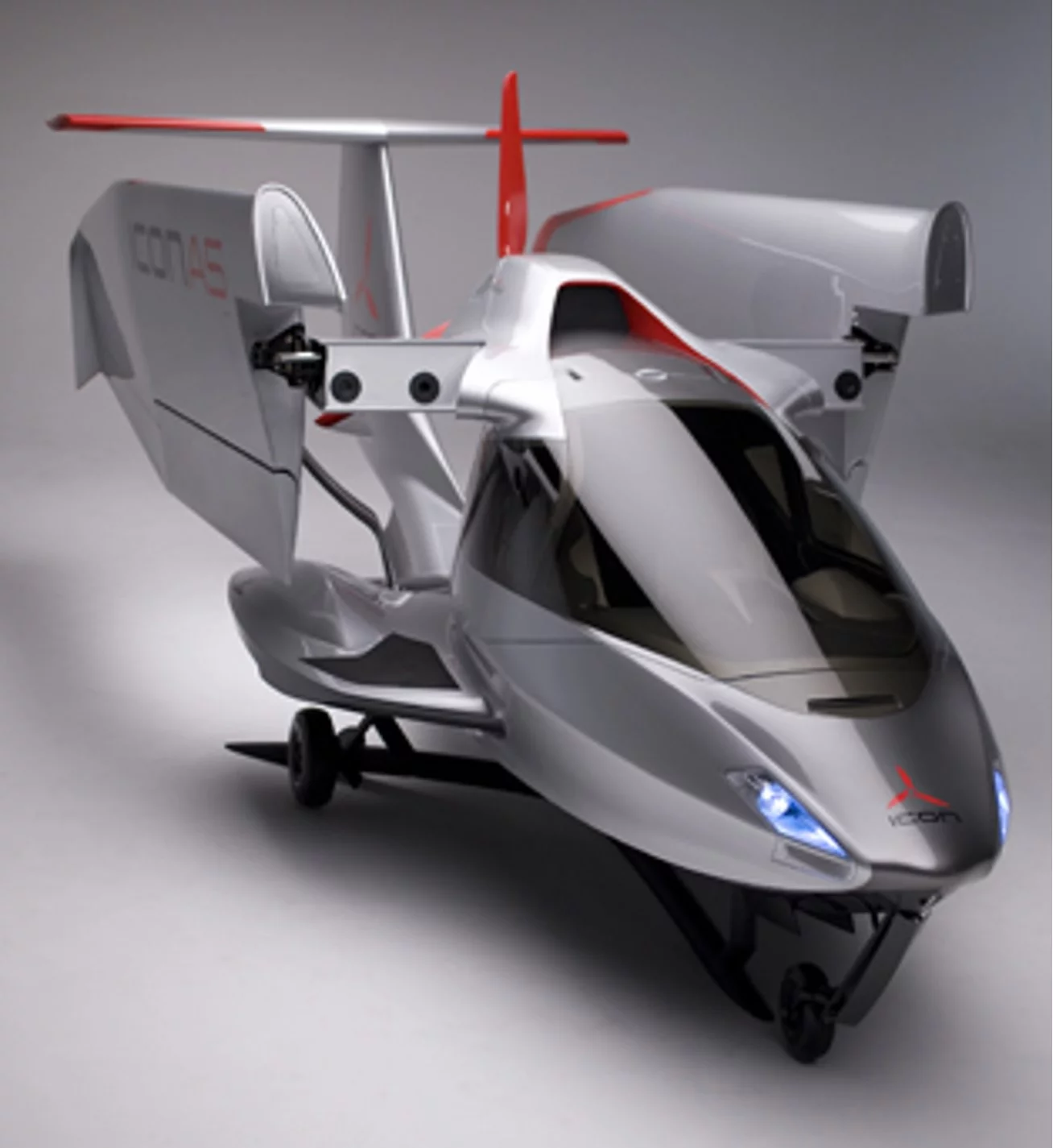 The ICON A5 showing wing folded