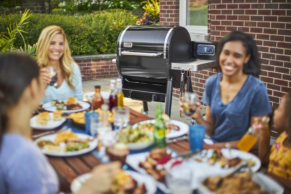 Weber's smaller SmokeFire grill is priced at US$1,000 and the larger version at $1,200