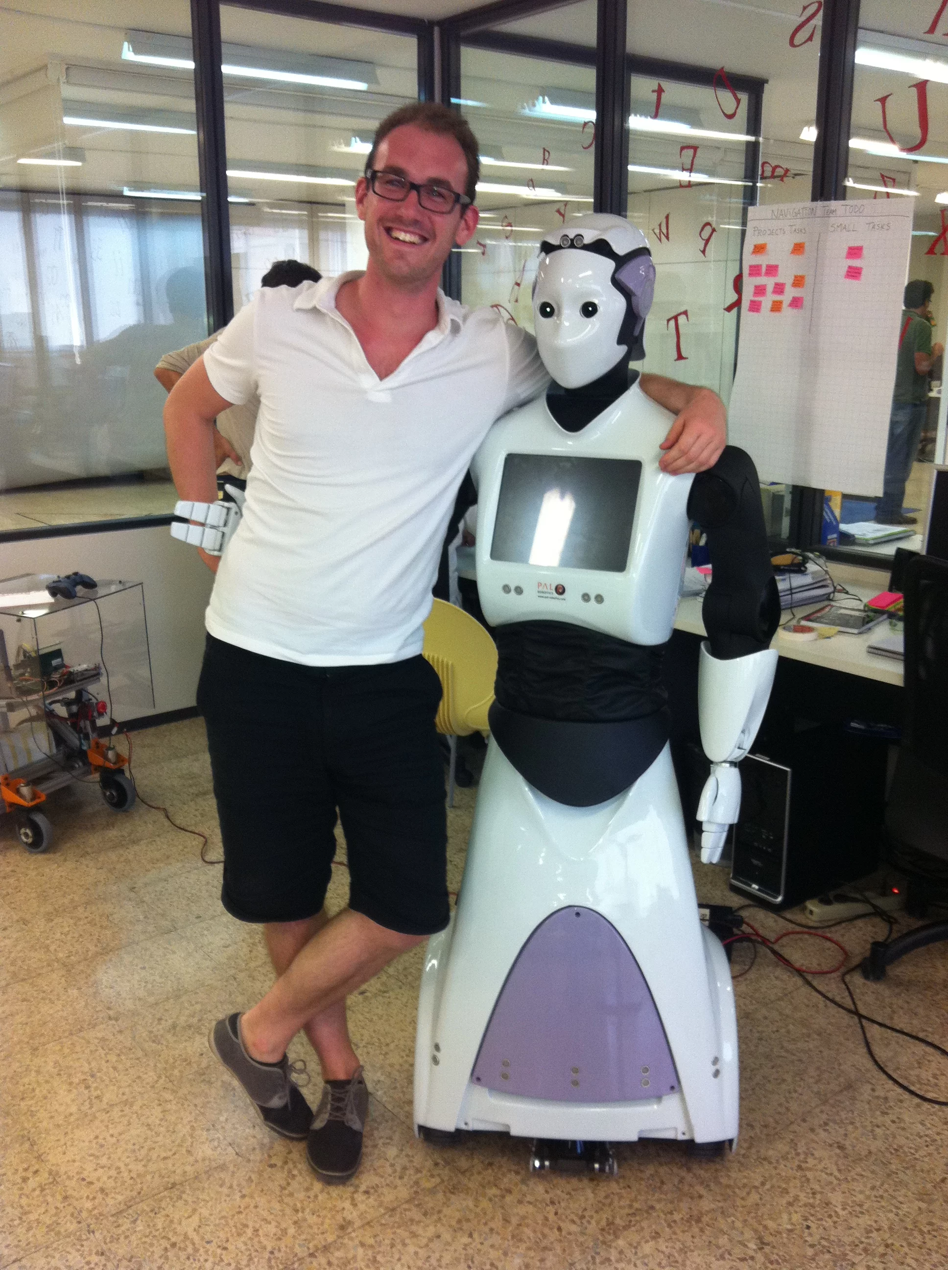 PAL Robotics quickly built a second version of its service robot simply called REEM