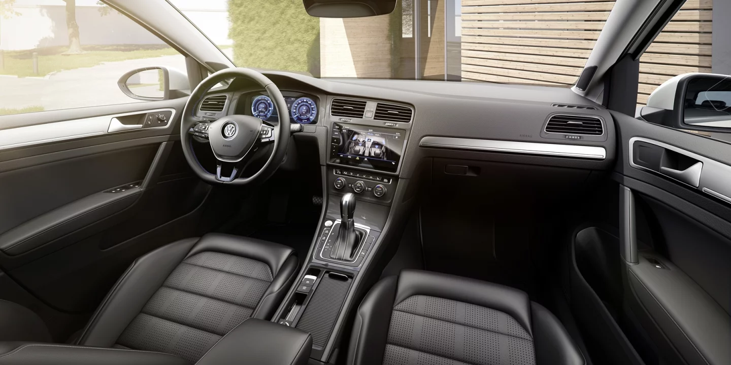 A 9.2-in display on the center console provides access to the vehicle's infotainment system
