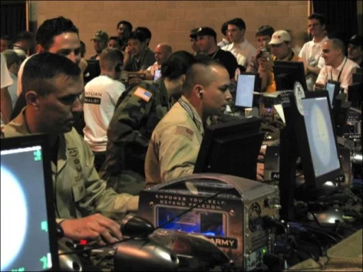 At the massive E3 electronic gaming expo, the best of the public took on the best of the special forces in a tournament.