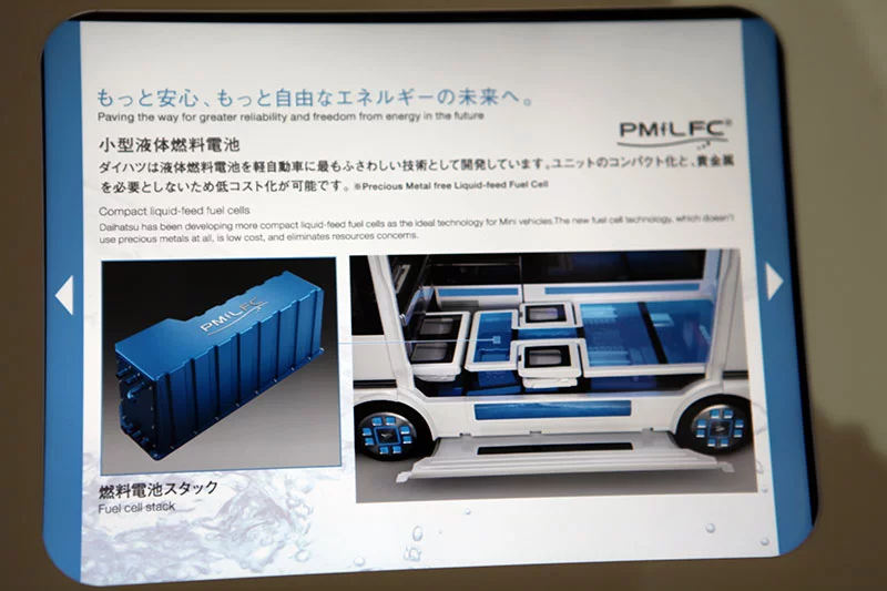 Daihatsu screen presentation