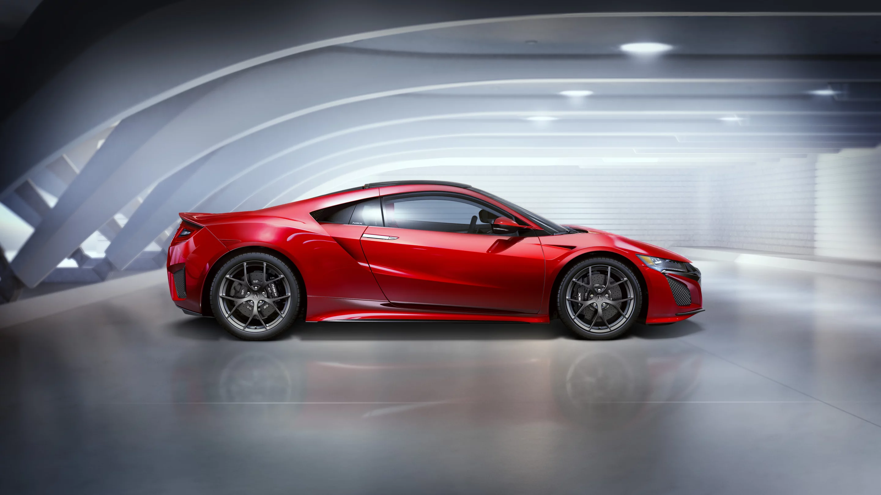 The production spec Acura NSX Version 2.0