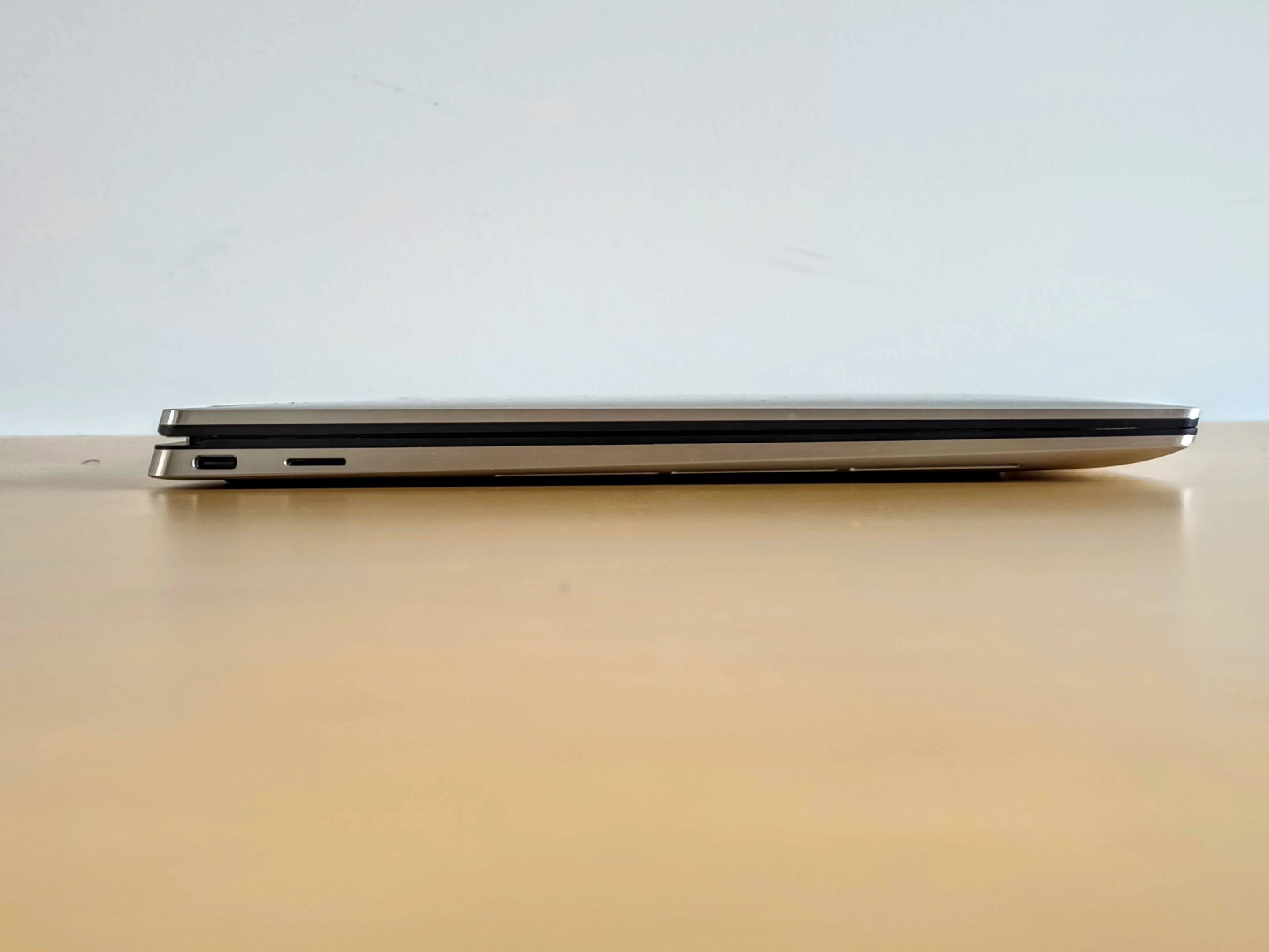 The XPS 13 2-in-1 is thin and neat folded up