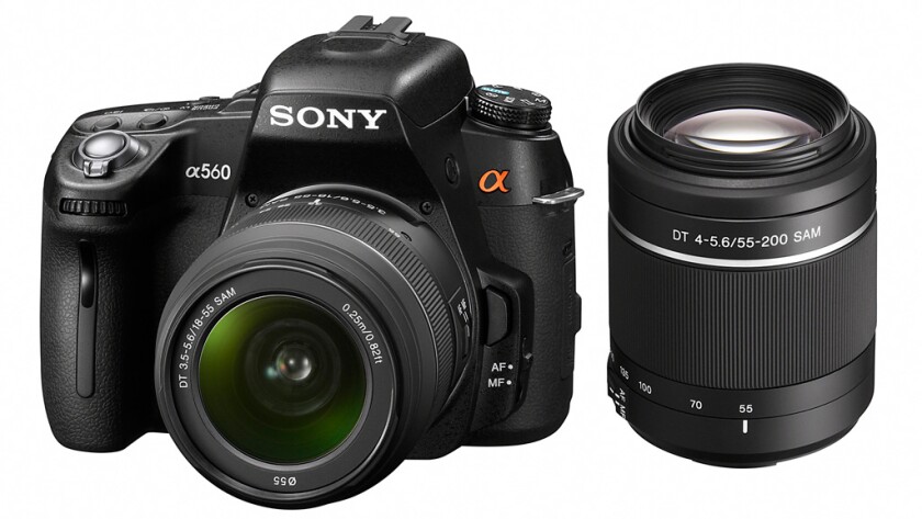 Sony's A560 DSLR