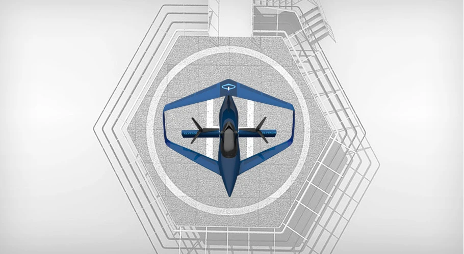 The Elytron 2S's Prandtl's box wing design sees the tips of the fore and aft wings linked by winglets, forming a skewed box