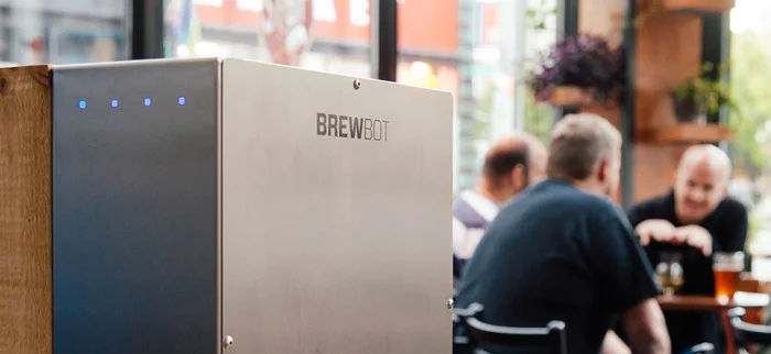 Brewbot in Bailey's Taproom, Portland, Oregon