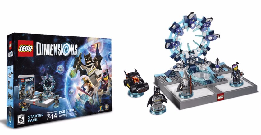 Lego Dimensions looks set to be the big toys-to-life video game this year, a starter pack will cost $80
