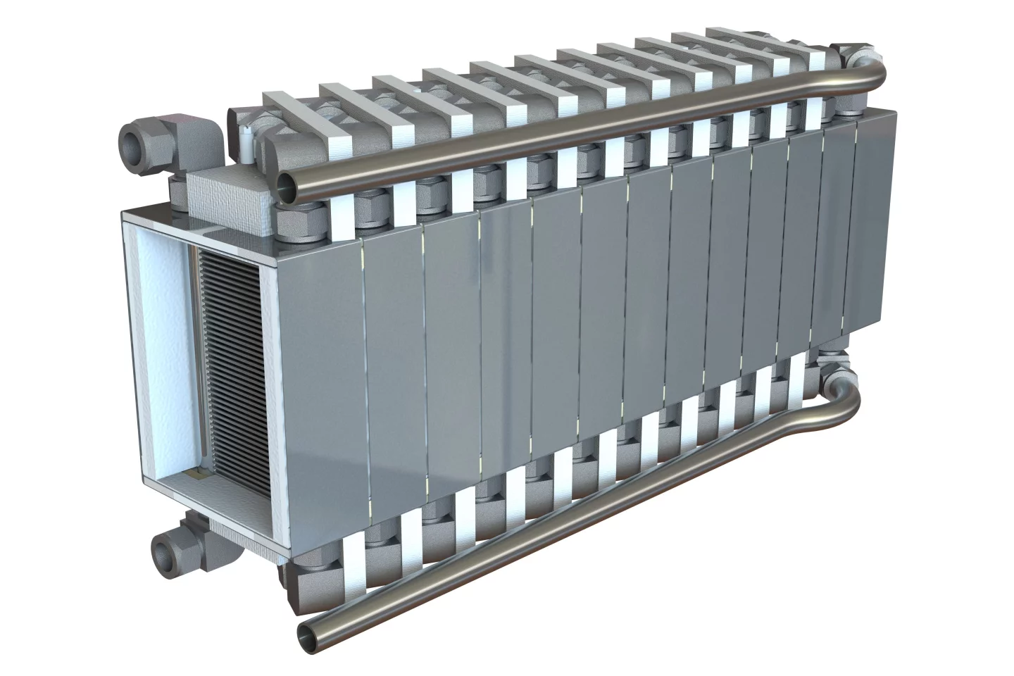 A compact, lightweight cracking reactor for green ammonia, for use in aviation, shipping and off-grid power generation