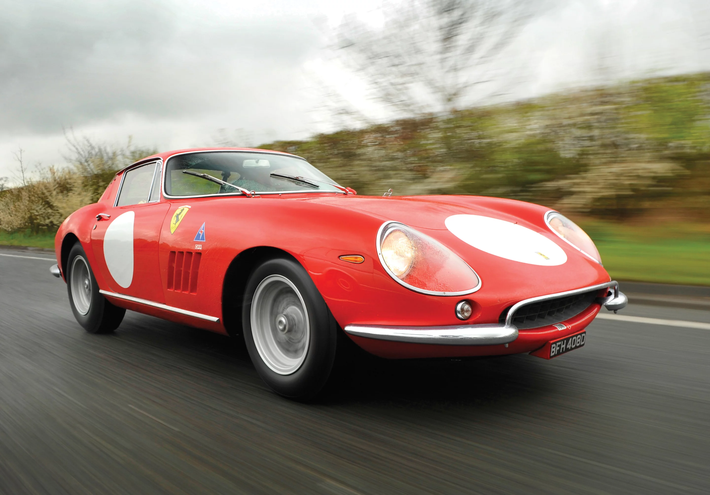 The ninth of 12 examples of the Ferrari 275 GTB / C produced and perhaps the finest, most original example of its kind. Fully matching numbers with Ferrari Classiche certification. Image: Tom Wood and RM Auctions