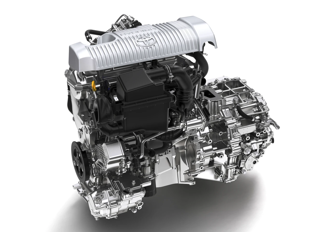 The new bonsai Toyota Hybrid Synergy Drive system for the Yaris