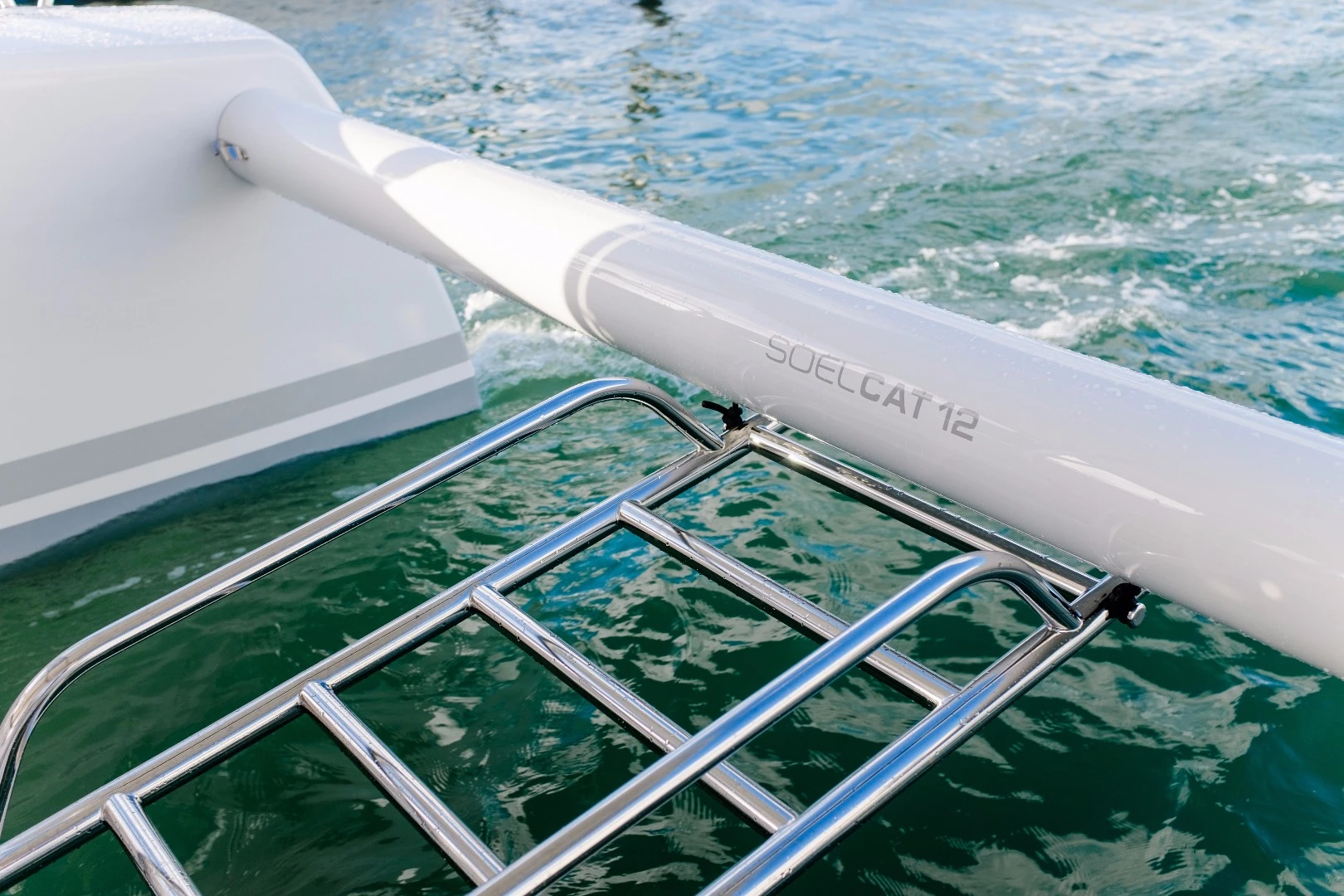 The zero-emission SoelCat 12 is capable of carrying 16 passengers and requires no fuel