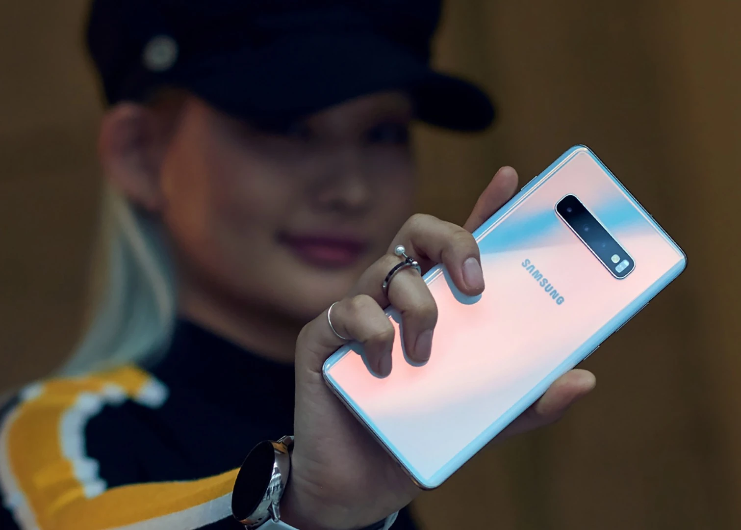 Waterproofing, wireless charging and fast charging are all present and correct on the S10