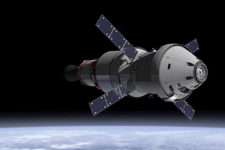 Lockheed has completed construction of the Orion spacecraft that will circumnavigate the Moon