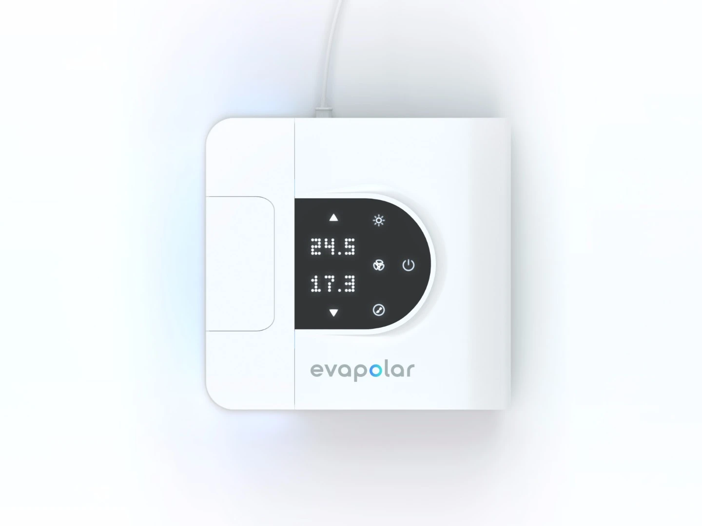 The Evapolar 2 is easily adjustable and only uses 10 watts of power
