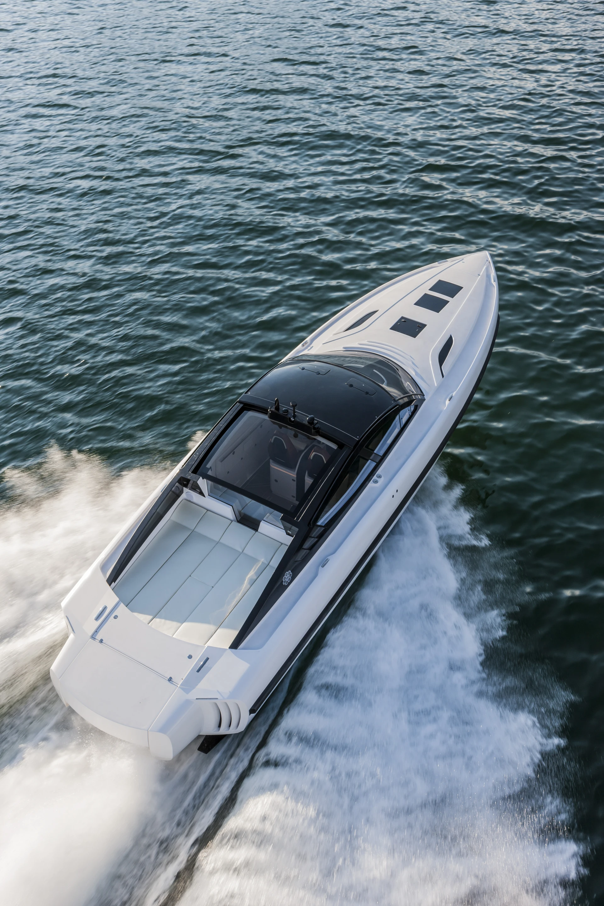 The Revolver 44GT hits the water