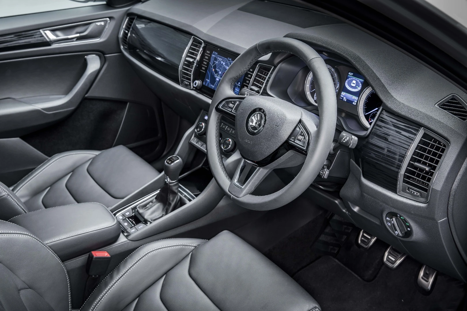 There are five engines available in the Skoda