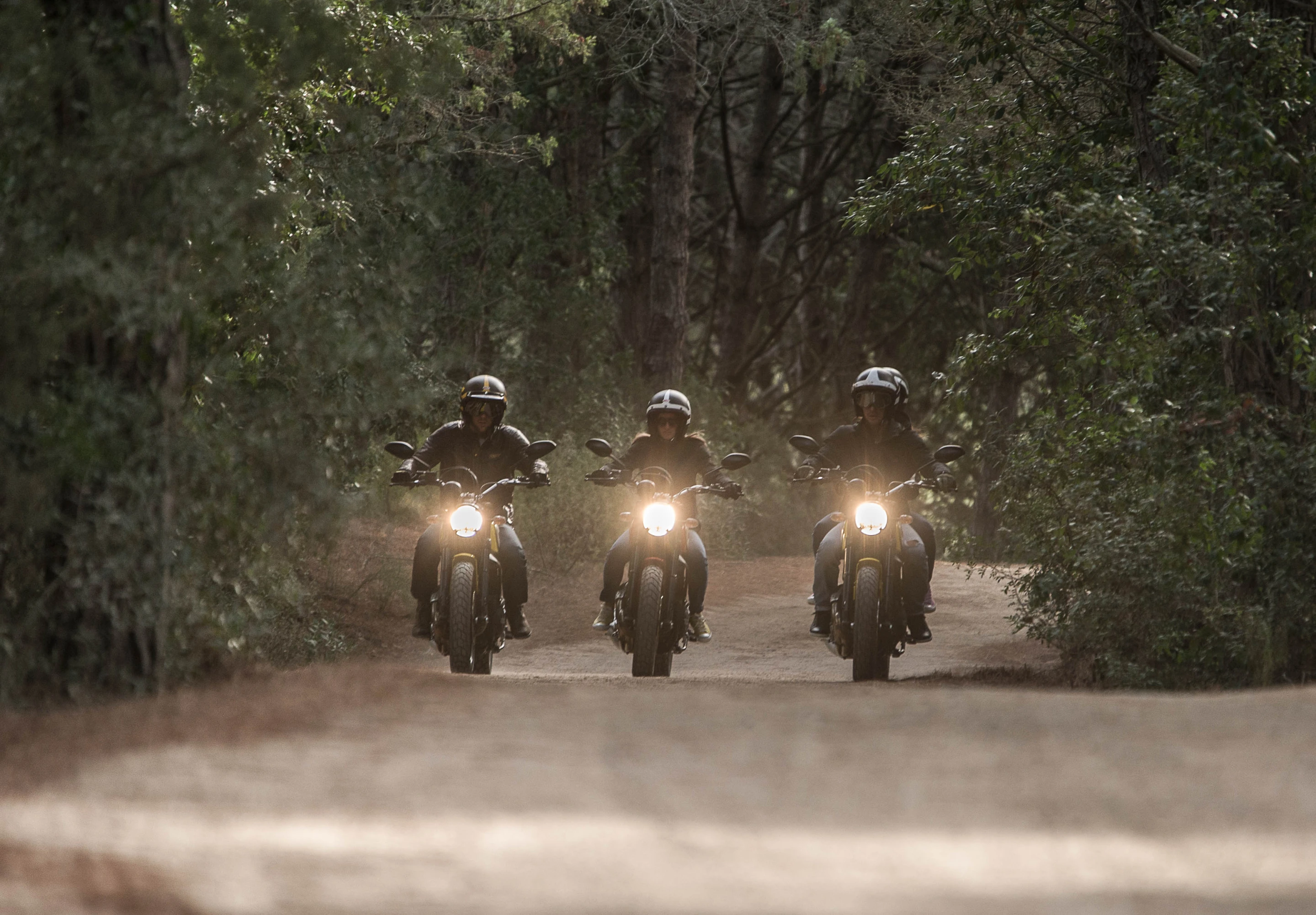 Ducati Scrambler lifestyle photo
