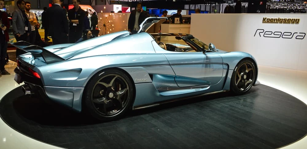 Koenigsegg Regera prototype at the 2015 Geneva Motor Show