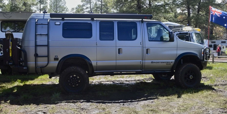 Sportsmobile shows the new Classic at Overland Expo 2015