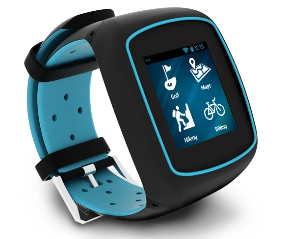 The WearIT smartwatch features a 1.54-in capacitive touchscreen