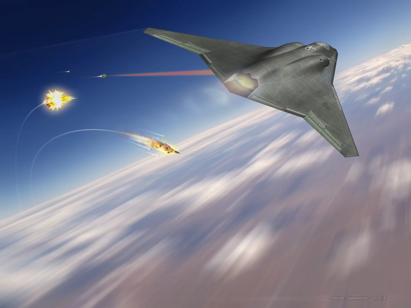 Northrop Grumman will help the U.S. Air Force mature its plans to use directed energy systems for self-protection on current and future aircraft