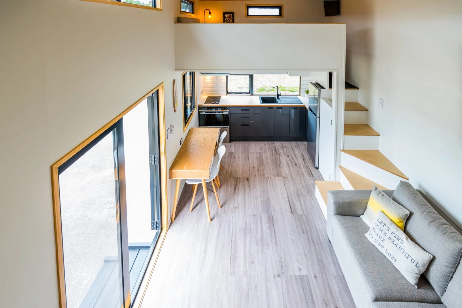 Eachof the TinyHouse Builders homesare client specific and customizeable