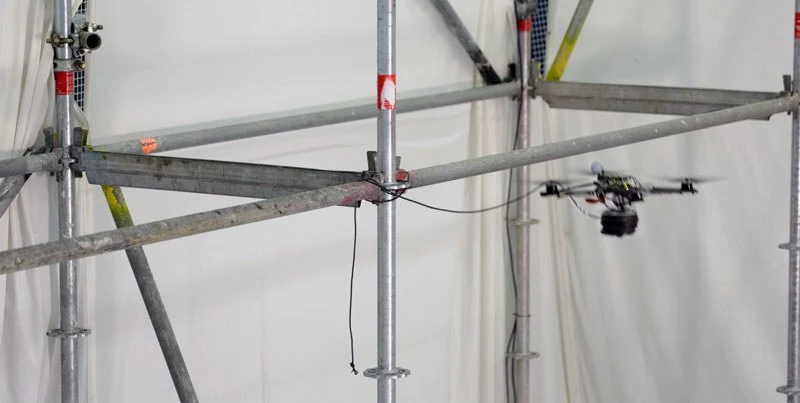 The work underway at ETH Zürich's Institute for Dynamic Systems and Control is well worth keeping an eye on if you're interesting in the role drones might play in construction