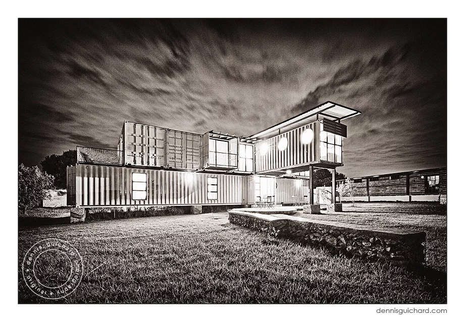 The New Jerusalem Orphanage at dusk (Photo: Dennis Guichard, commissioned by Safintra)