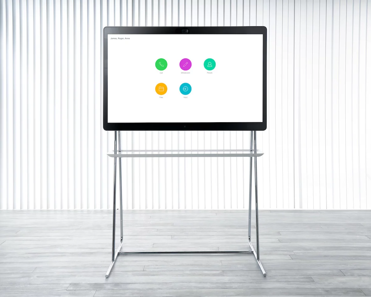 The Cisco Spark Board will be available in 55 in and 70 in sizes, costing US$4,990 and $9,990 respectively