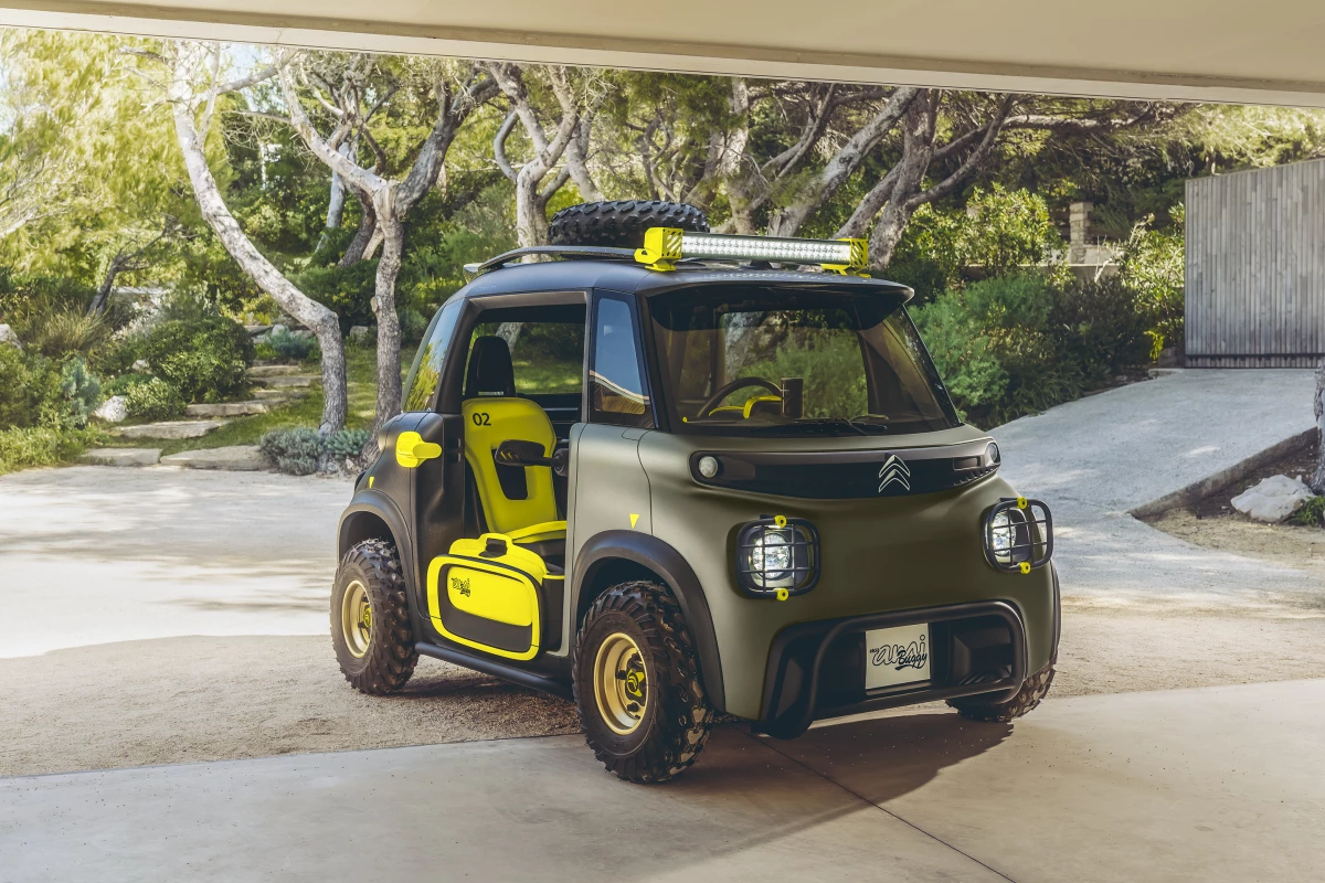 The My Ami Buggy Concept packs a big sense of adventure into a tiny, easily garaged footprint