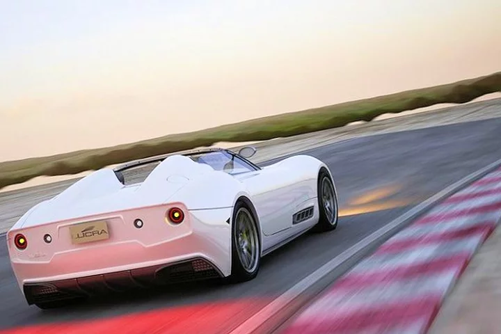 The new Lucra L148 cruising the highway for prey (Photo: Lucra Cars)