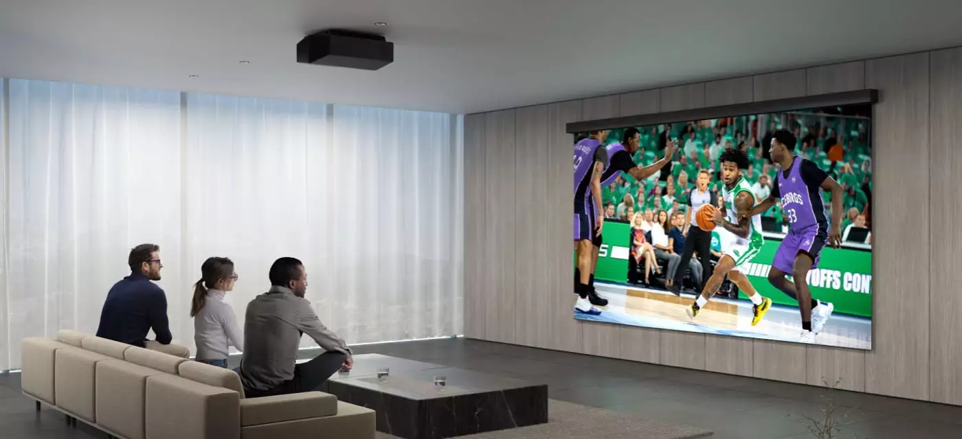 The VPL-XW7000ES model can put out 3,200 lumens for vivid visuals even during daylight hours