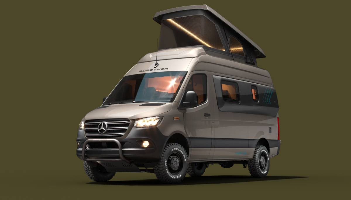 Bürstner's slick, transformable camper van learns some new tricks