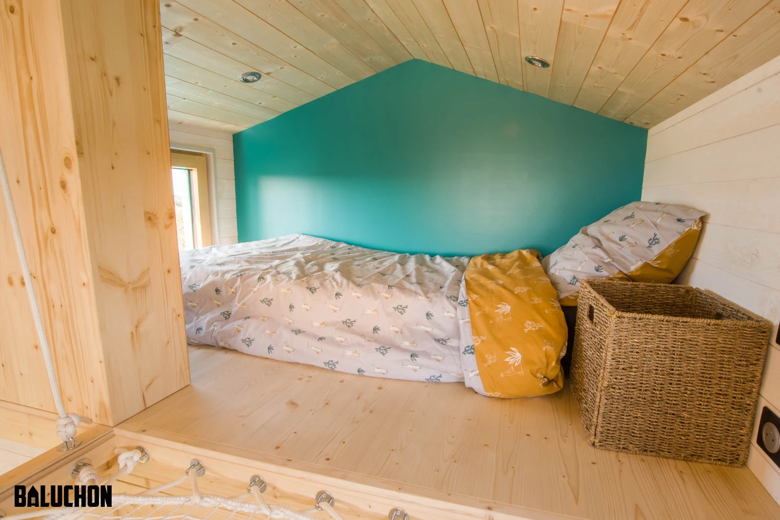 Tiny House Sïana's secondary bedroom is for the owner's child
