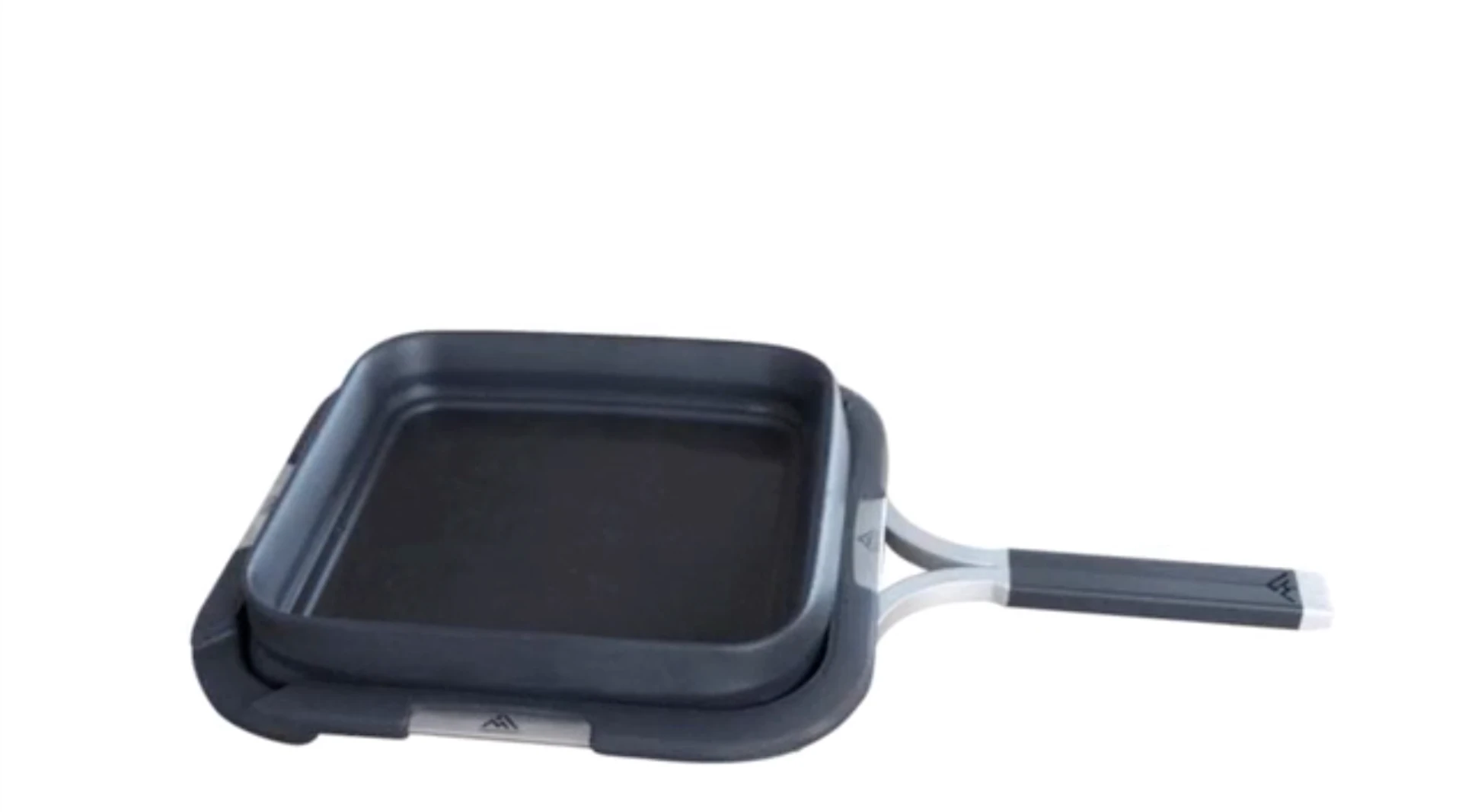 The Morphcooker can be adjusted into several modes, from a stove, to a grill or even a pot that holds water